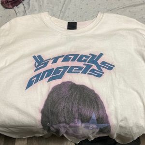 Stacks angels shirt, tiny stain on the back
